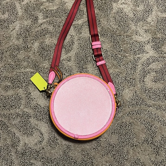 Coach Kia Circle Bag In Colorblock - Picture 3 of 5